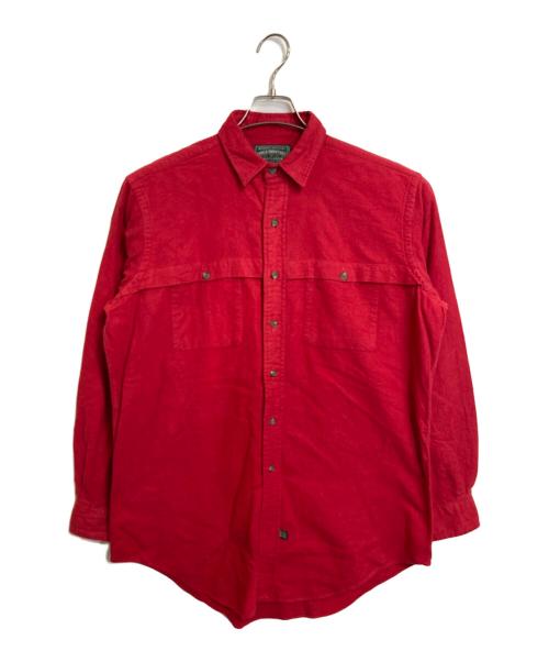 POLO COUNTRY（ポロカントリー）POLO COUNTRY (ポロカントリー) 【古着】90’S ネルシャツ　長袖シャツ　90年代 レッド サイズ:Mの古着・服飾アイテム