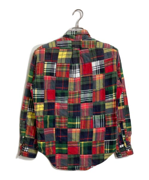 POLO RALPH LAUREN（ポロ・ラルフローレン）POLO RALPH LAUREN (ポロ・ラルフローレン) 【古着】パッチワークシャツ　コットンシャツ　マルチカラー　インパクト マルチカラー サイズ:Mの古着・服飾アイテム