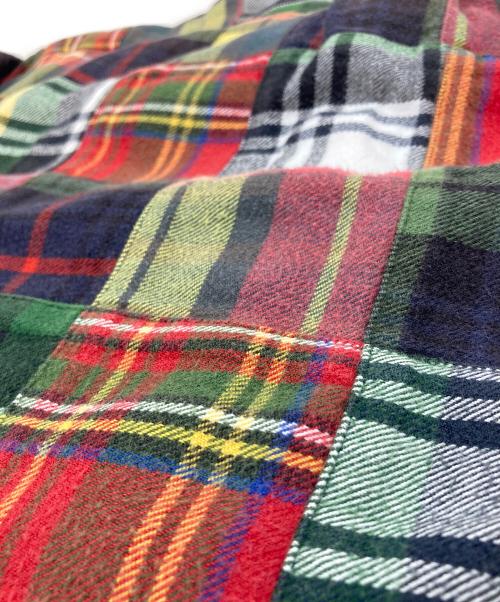 POLO RALPH LAUREN（ポロ・ラルフローレン）POLO RALPH LAUREN (ポロ・ラルフローレン) 【古着】パッチワークシャツ　コットンシャツ　マルチカラー　インパクト マルチカラー サイズ:Mの古着・服飾アイテム