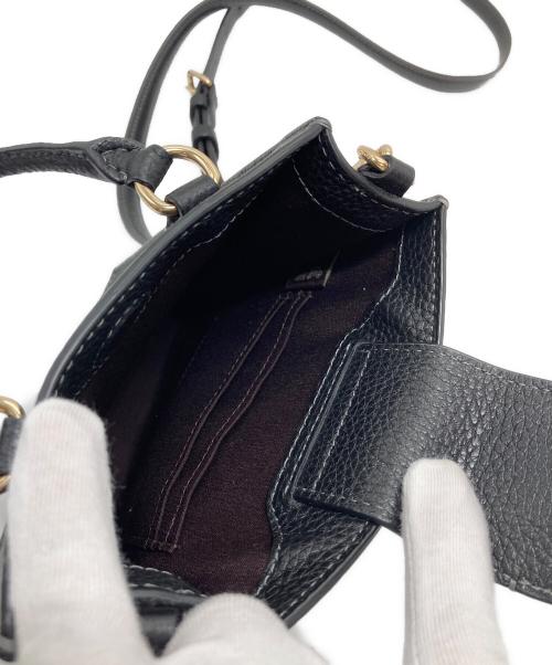 COACH（コーチ）COACH (コーチ) ノース サウス ミニ トート　レザーバッグ　ショルダーバッグ ブラック サイズ:実寸参照の古着・服飾アイテム