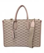 MICHAEL KORSマイケル・コース）の古着「MIRELLA EW トート ミディアム　2WAYバッグ　トートバッグ　ショルダーバッグ」｜ピンク