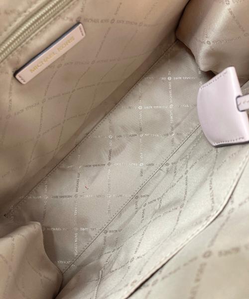 MICHAEL KORS（マイケル・コース）MICHAEL KORS (マイケル・コース) MIRELLA EW トート ミディアム　2WAYバッグ　トートバッグ　ショルダーバッグ ピンク サイズ:実寸参照の古着・服飾アイテム