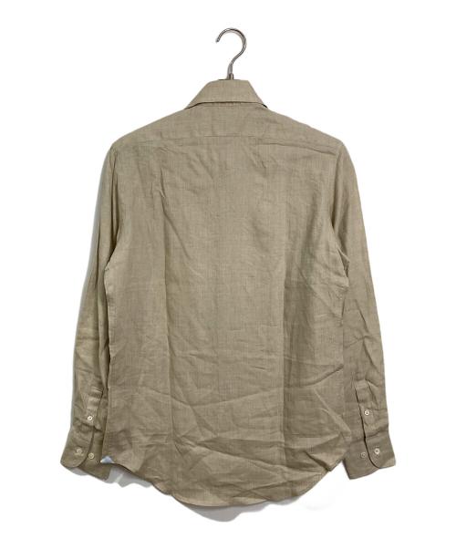 GALLIPOLI（ガリポリ）GALLIPOLI (ガリポリ) リネンシャツ ベージュ サイズ:46 未使用品の古着・服飾アイテム