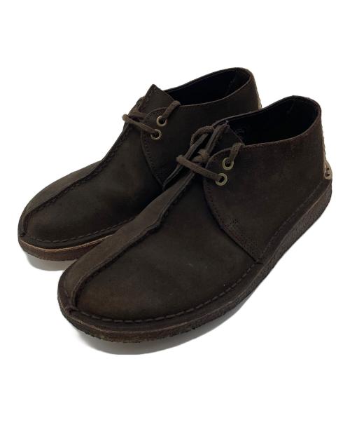 CLARKS（クラークス）CLARKS (クラークス) デザートトレック　レザシューズ ブラウン サイズ:US8  UK7の古着・服飾アイテム