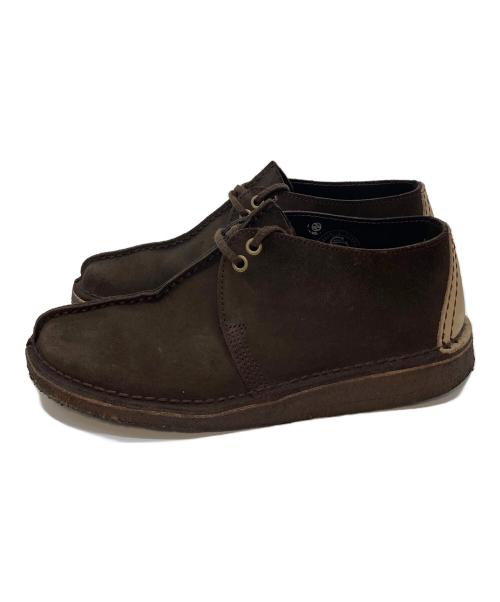 CLARKS（クラークス）CLARKS (クラークス) デザートトレック　レザシューズ ブラウン サイズ:US8  UK7の古着・服飾アイテム