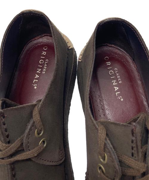 CLARKS（クラークス）CLARKS (クラークス) デザートトレック　レザシューズ ブラウン サイズ:US8  UK7の古着・服飾アイテム
