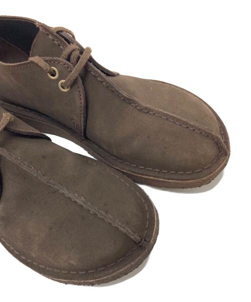 CLARKS（クラークス）CLARKS (クラークス) デザートトレック　レザシューズ ブラウン サイズ:US8  UK7の古着・服飾アイテム