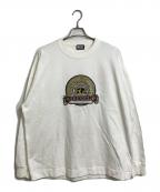 DIESELディーゼル）の古着「S-Patchy Sweatshirt スウェット」｜ホワイト