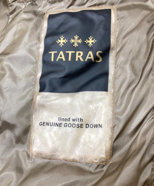 TATRAS（タトラス）TATRAS (タトラス) BABILA ダウンコート　ロングコート ブラウン サイズ:02の古着・服飾アイテム