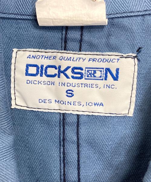 DICKSON（ディクソン）DICKSON (ディクソン) 【古着】80’Sキャンバス ワーク ショップコート　アウター　ライトアウター　80年代 ネイビー サイズ:Sの古着・服飾アイテム