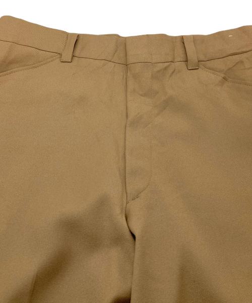 J.C.PENNY（ジェーシーペニー）J.C.PENNY (ジェーシーペニー) 【古着】70’Sフレアスラックス　70年代　タロンジップ 黒タグ ベージュ サイズ:実寸参照の古着・服飾アイテム