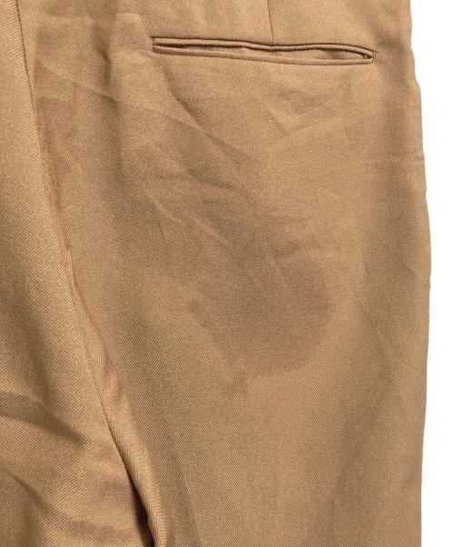 J.C.PENNY（ジェーシーペニー）J.C.PENNY (ジェーシーペニー) 【古着】70’Sフレアスラックス　70年代　タロンジップ 黒タグ ベージュ サイズ:実寸参照の古着・服飾アイテム