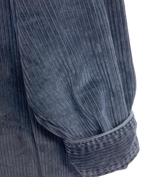 DISNEY（ディズニー）Disney (ディズニー) 【古着】90’Sコーデュロイシャツ　長袖シャツ　ミッキー　プルート　90年代 ネイビー×ブラック サイズ:XLの古着・服飾アイテム