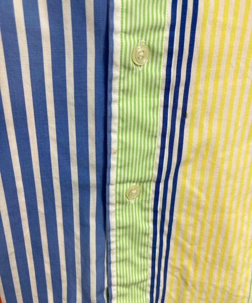 POLO RALPH LAUREN（ポロ・ラルフローレン）POLO RALPH LAUREN (ポロ・ラルフローレン) クレイジーストライプシャツ　長袖シャツ　ストライプ　総柄 マルチカラー サイズ:XLの古着・服飾アイテム