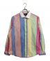 POLO RALPH LAUREN（ポロ・ラルフローレン）の古着「クレイジーストライプシャツ　長袖シャツ　ストライプ　総柄」｜マルチカラー