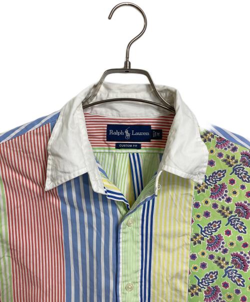 RALPH LAUREN（ラルフローレン）RALPH LAUREN (ラルフローレン) 【古着】90’S フラワー切替 クレイジーパターンボタンダウンシャツ　長袖シャツ　90年代 マルチカラー サイズ:Mの古着・服飾アイテム