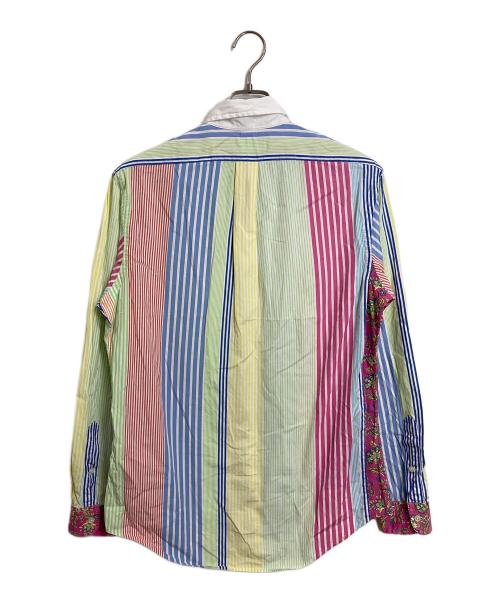 RALPH LAUREN（ラルフローレン）RALPH LAUREN (ラルフローレン) 【古着】90’S フラワー切替 クレイジーパターンボタンダウンシャツ　長袖シャツ　90年代 マルチカラー サイズ:Mの古着・服飾アイテム
