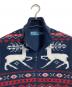 POLO RALPH LAUREN (ポロ・ラルフローレン) バードノットフリースジャケット　ボアジャケット　フリース　トナカイ　総柄　アウター　ライトアウター　 ネイビー サイズ:S：6000円