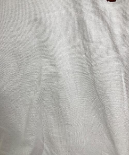 A BATHING APE（ア ベイシング エイプ）A BATHING APE (ア ベイシング エイプ) HEAD POLO BAPEC  ヘッド ポロ ベイプ  ポロシャツ　半袖シャツ ホワイト サイズ:XLの古着・服飾アイテム