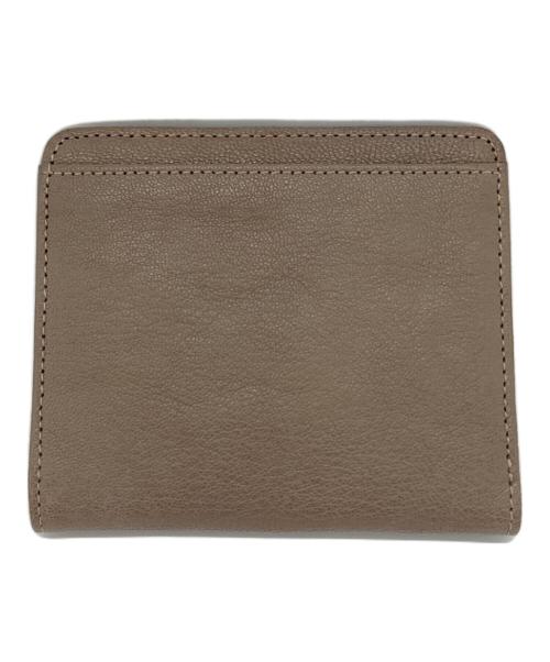 genten（ゲンテン）genten (ゲンテン) フレスコ 二つ折り財布　レザー財布 グレー サイズ:実寸参照の古着・服飾アイテム