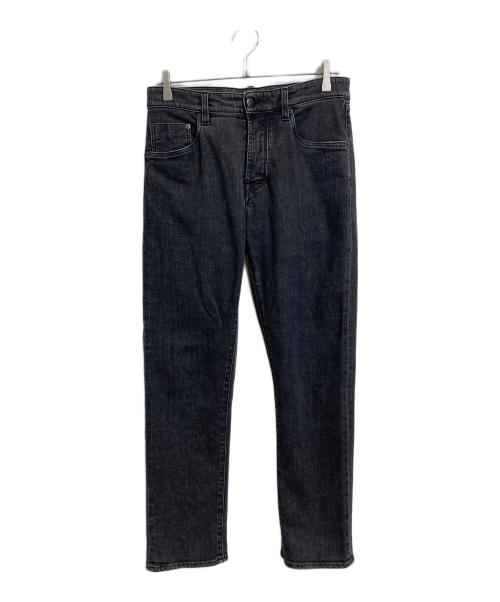 YCHAI（イカイ）YCHAI (イカイ) ヴィンテージウォッシュテーパードフィットストレッチブラックデニム グレー サイズ:30の古着・服飾アイテム
