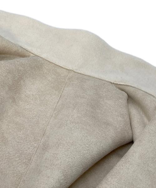 BEAUTY&YOUTH（ビューティーアンドユース）BEAUTY&YOUTH (ビューティーアンドユース) ボア×フェイクムートン リバーシブルブルゾン アイボリー サイズ:Sの古着・服飾アイテム