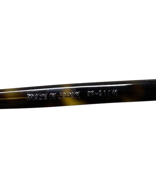 quepard（ギュパール）quepard (ギュパール) カラーレンズサングラス ブラウン×ブルー サイズ:実寸参照の古着・服飾アイテム