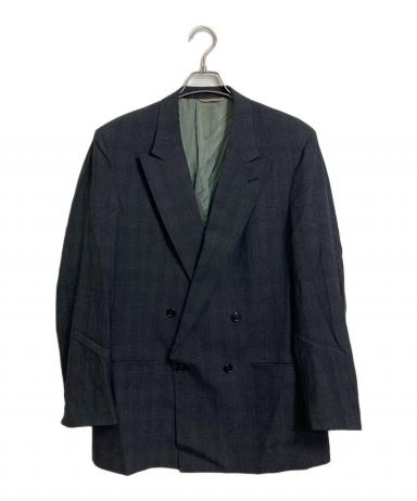 Christian Dior Monsieur ネイビーダブルブレストピーコート Christian Dior Monsieur ネイビーダブルブレストピーコート Christian