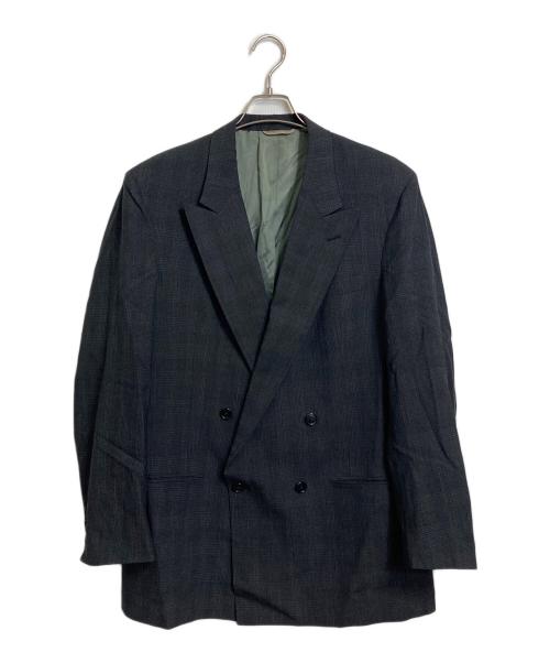 Christian Dior MONSIEUR（クリスチャンディオールムッシュ）Christian Dior MONSIEUR (クリスチャンディオールムッシュ) ダブルブレストジャケット　USA製 グレー サイズ:Lの古着・服飾アイテム