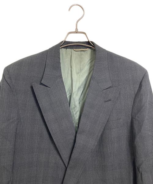 Christian Dior MONSIEUR（クリスチャンディオールムッシュ）Christian Dior MONSIEUR (クリスチャンディオールムッシュ) ダブルブレストジャケット　USA製 グレー サイズ:Lの古着・服飾アイテム