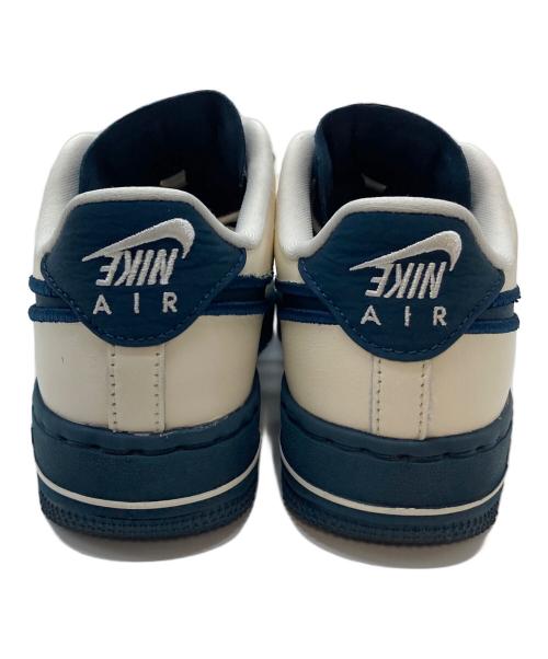 NIKE（ナイキ）NIKE (ナイキ) Women's Air Force 1 Low Dance ロゴ反転仕様　 アイボリー×ネイビー サイズ:US6.5  UK4の古着・服飾アイテム