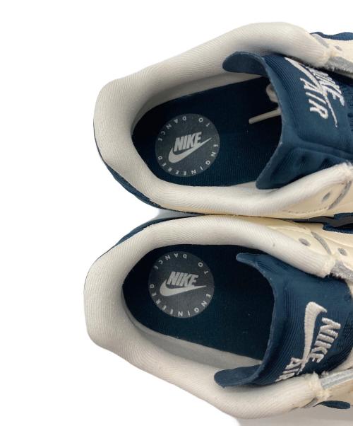 NIKE（ナイキ）NIKE (ナイキ) Women's Air Force 1 Low Dance ロゴ反転仕様　 アイボリー×ネイビー サイズ:US6.5  UK4の古着・服飾アイテム