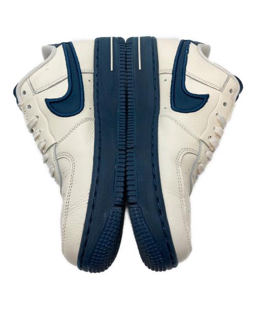 NIKE（ナイキ）NIKE (ナイキ) Women's Air Force 1 Low Dance ロゴ反転仕様　 アイボリー×ネイビー サイズ:US6.5  UK4の古着・服飾アイテム