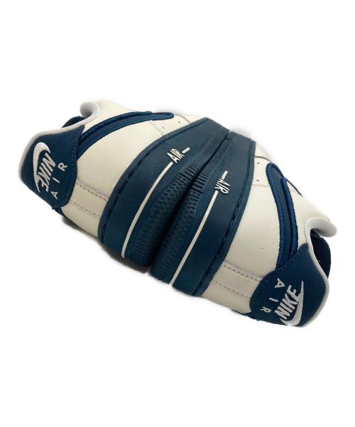 NIKE（ナイキ）NIKE (ナイキ) Women's Air Force 1 Low Dance ロゴ反転仕様　 アイボリー×ネイビー サイズ:US6.5  UK4の古着・服飾アイテム