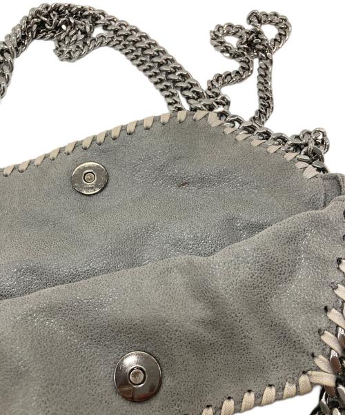 STELLA McCARTNEY（ステラマッカートニー）STELLA McCARTNEY (ステラマッカートニー) チェーンショルダーバッグ　2WAYバッグ グレー サイズ:実寸参照の古着・服飾アイテム