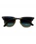 RAY-BAN (レイバン) 折り畳みサングラス　クラブマスター ブラック×ゴールド サイズ:51□21：6000円