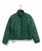Patagoniaパタゴニア）の古着「ダウンジャケット　ライトダウン」｜グリーン