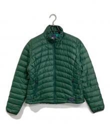 Patagonia（パタゴニア）の古着「ダウンジャケット　ライトダウン」｜グリーン