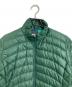 Patagonia (パタゴニア) ダウンジャケット　ライトダウン グリーン サイズ:M：7000円