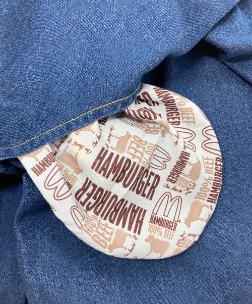 graniph（グラニフ）graniph (グラニフ) マクドナルド (マクドナルド) badabababa｜デニムパンツ インディゴ サイズ:Lの古着・服飾アイテム