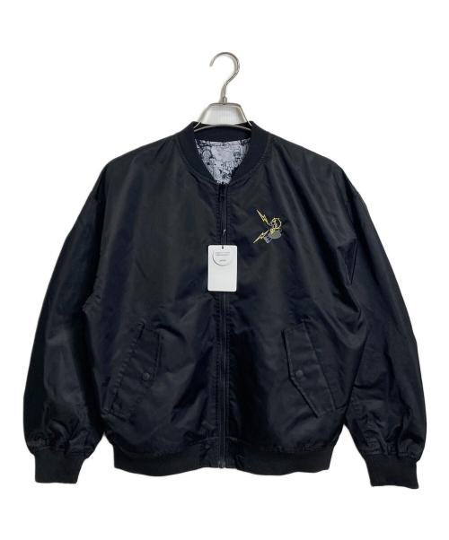 graniph（グラニフ）graniph (グラニフ) 金色のガッシュベル (キンイロノガッシュベル) 最後の戦い｜リバーシブルブルゾン ブラック サイズ:Sの古着・服飾アイテム