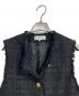 Arpege story (アルページュストーリー) ツイードペプラムジレジレベスト　ジレ　ベスト　金釦　セレモニー ブラック サイズ:2：7000円