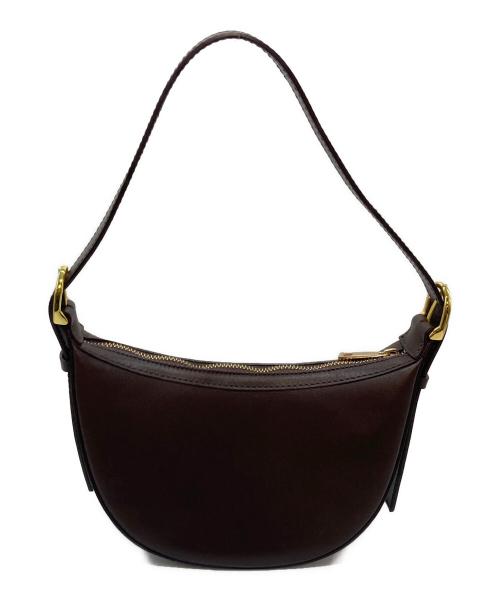 CHRISTIAN VILLA（クリスチャンヴィラ）CHRISTIAN VILLA (クリスチャンヴィラ) ハーフムーンバッグ ブラウンの古着・服飾アイテム