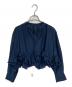 COCODEAL（ココディール）の古着「ヘムフリルブラウス」｜ネイビー