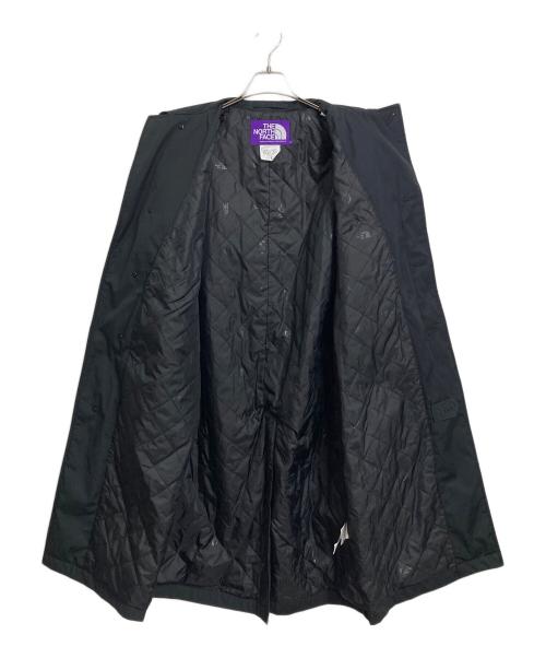 THE NORTHFACE PURPLELABEL（ザ・ノースフェイス パープルレーベル）THE NORTHFACE PURPLELABEL (ザ・ノースフェイス パープルレーベル) BEAMS (ビームス) ビッグステンカラーコート　ロングコート ブラック サイズ:Sの古着・服飾アイテム
