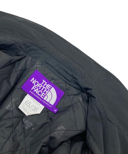 THE NORTHFACE PURPLELABEL（ザ・ノースフェイス パープルレーベル）THE NORTHFACE PURPLELABEL (ザ・ノースフェイス パープルレーベル) BEAMS (ビームス) ビッグステンカラーコート　ロングコート ブラック サイズ:Sの古着・服飾アイテム