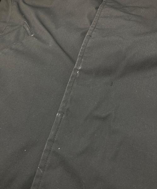 THE NORTHFACE PURPLELABEL（ザ・ノースフェイス パープルレーベル）THE NORTHFACE PURPLELABEL (ザ・ノースフェイス パープルレーベル) BEAMS (ビームス) ビッグステンカラーコート　ロングコート ブラック サイズ:Sの古着・服飾アイテム