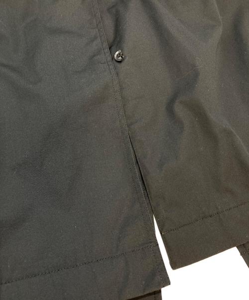 THE NORTHFACE PURPLELABEL（ザ・ノースフェイス パープルレーベル）THE NORTHFACE PURPLELABEL (ザ・ノースフェイス パープルレーベル) BEAMS (ビームス) ビッグステンカラーコート　ロングコート ブラック サイズ:Sの古着・服飾アイテム