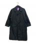 THE NORTHFACE PURPLELABEL（ザ・ノースフェイス パープルレーベル）の古着「ビッグステンカラーコート　ロングコート」｜ブラック