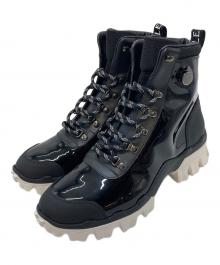 MONCLER（モンクレール）の古着「HELIS エナメルマウンテンブーツ」｜ブラック